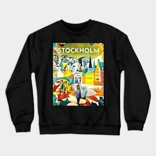 Stockholm, globetrotters Crewneck Sweatshirt